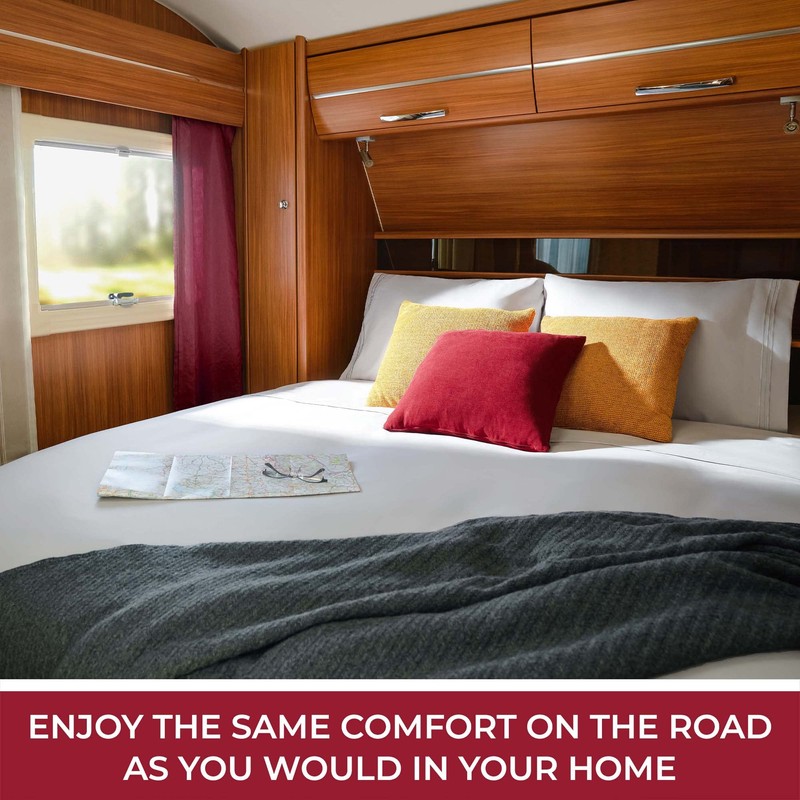 Mellanni RV Short Queen Sheets - 4 PC Iconic Collection