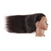 Training Head Maniqui Cabeza Cabello Natural Negro 55 Cm Training