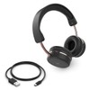 KitSound KSMEXBK Metro X Wireless Bluetooth On-Ear Headphones with Track