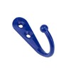 Nicerity Royal Blue Wall Mounted Coat Hooks, Hooks for Wall