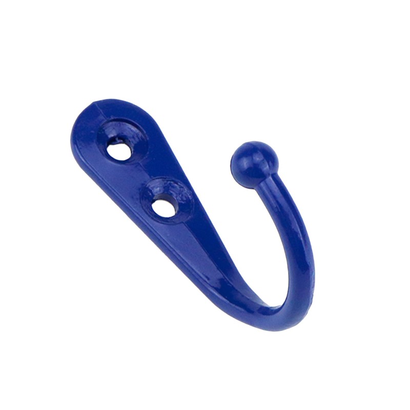 Nicerity Royal Blue Wall Mounted Coat Hooks, Hooks for Wall