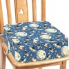 Booster Seat Dining Chair - Cartoon Canvas Washable 4 Straps