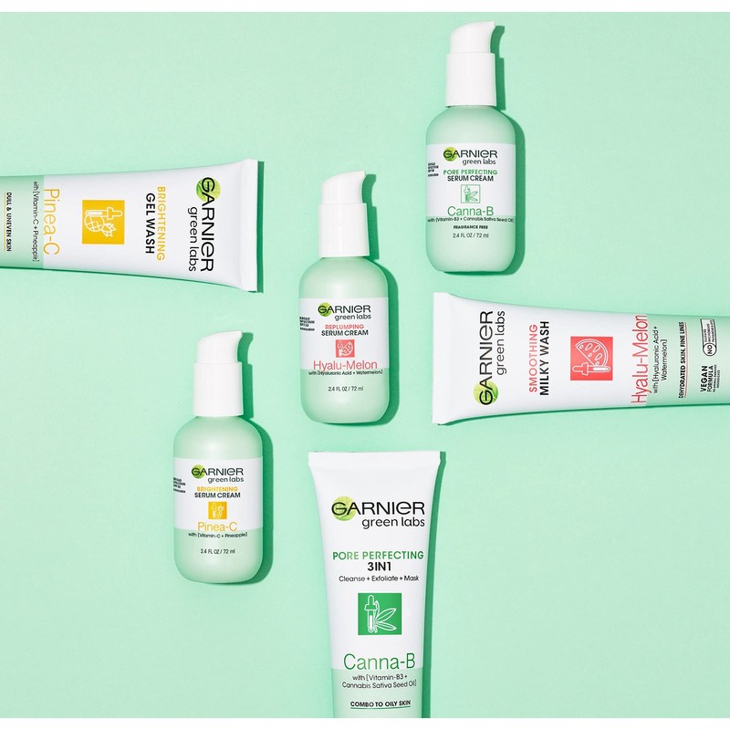 Garnier SkinActive Green Labs Brightening Gel Washable Cleanser with Vitamin