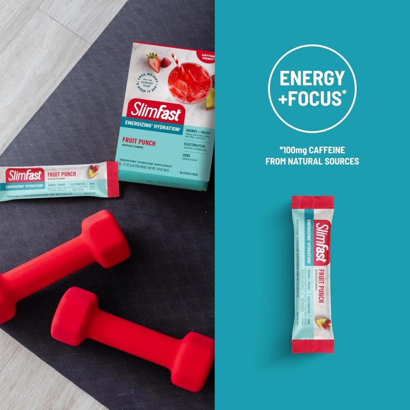 Electrolyte Hydration Packets for Intermittent Fasting - Fruit Punch 12