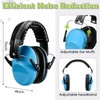 4 Pcs Kids Ear Protection Earmuffs Hearing Adjustable for Noise