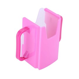 Adjustable Spill-Proof Milk Holder, Milk Carton Holder, Kitchen Tool Reusable for Toddlers Kids(red)