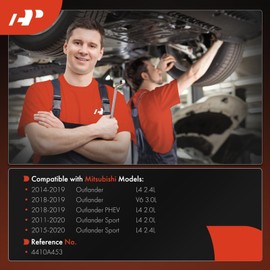 A-Premium - Electronic Power Steering Rack and Pinion Compatible with Mitsubishi Outlander 2014-2019, Outlander PHEV 2018-2019, Outlander Sport 2011-2020, 2.0L 2.4L 3.0L, Replace# 4410A453