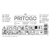 PRITOGO Tea lights, white, 38 x 12 mm, soot-free, burning