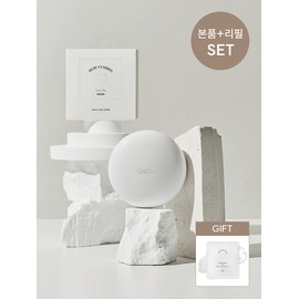 [Main product + refill] Moist and soothing tofu sun cushion / [본품+리필] 촉촉 진정 두부 선쿠션