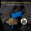 UniPro GB-95 Left-Hand Universal Tactical Holster, MC Pattern, 500D Nylon