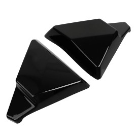 Unbranded Left & Right Gloss Black Side Cover Panel For Harley Road Glide FLTR Ultra FLTRU