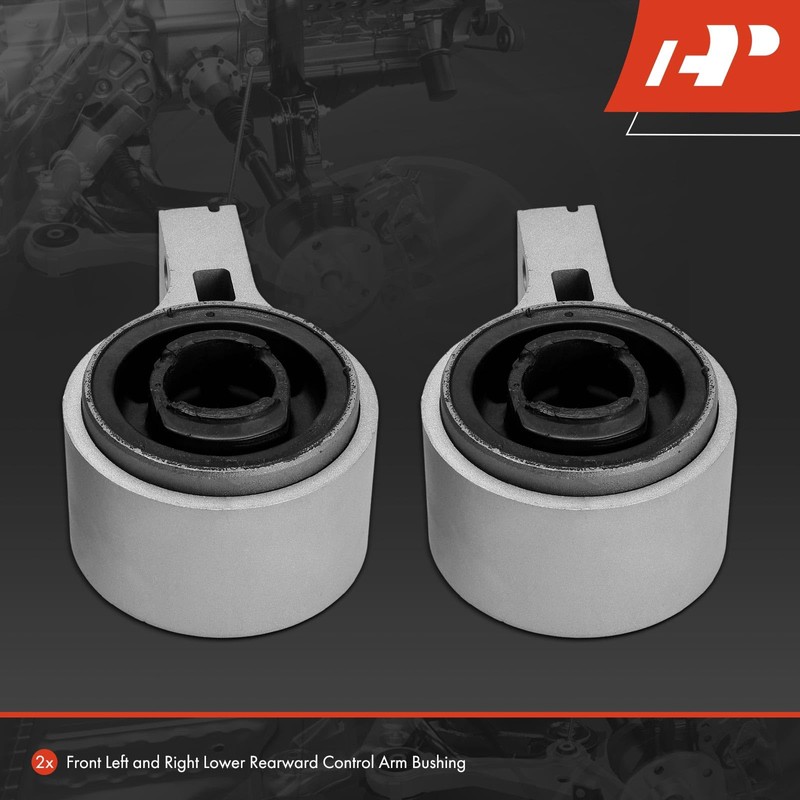 A-Premium 2 x Front Rearward Lower Control Arm Bushing Kit,