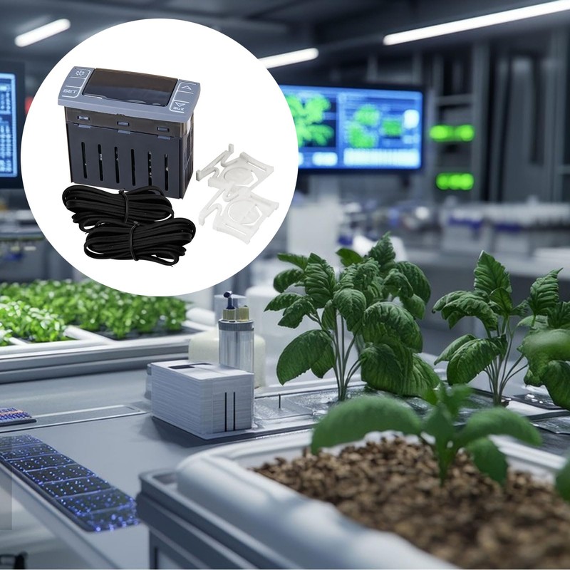 SYWAN XR06CX-4N1F1 Temperature Controller for 120V 50-60hz Commercial Refrigerators/Freezer, with