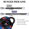 2 Feet Fender Lines Anchor Bungee Line 316 Stainless Clip