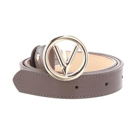 VALENTINO Round Belt W100 Taupe / Oro - Can be Shortened, Taupe / Oro