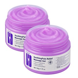 2PCS Joint Gel Purple, Helps Relieve Discomfort in Knees, Neck, Hands, Feet & Back, Cooling Muscle Joint Gel