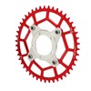 2pcs 104BCD Chainring Adapter Tooth Plate Aluminum Alloy 46T Mid