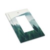 Forest Trees Mountain Single GFCI/Rocker Wall Plate Electrical Outlet 1
