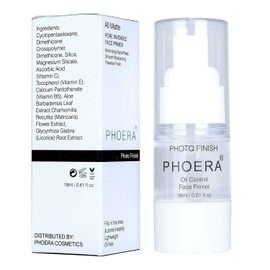 ONEKLIK PHOERA Primer Matte Finish Face Makeup Pore Filler Full Coverage Foundation Base Oil Control Liquid Make up Base Concealer Pores Minimiser Moisturizing Long Lasting Flawless Makeup (6 ml)