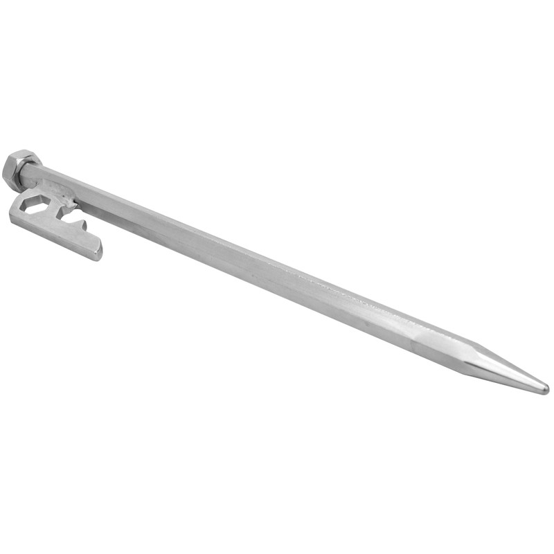 8 pcs Stainless Steel 20cm Hex Tent Stakes Pegs for