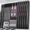 Nicpro Metal Mechanical Pencil Set, 3PCS Art Drafting Pencil 0.5,