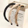 Headband - Faux Leather Headband Cross Twisted Braided Rope Style