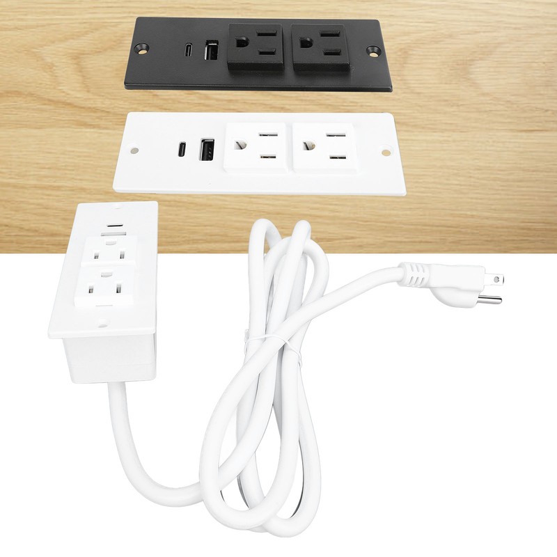 Conference Recessed Power Strip Table Socket Furniture Outlet PD 20W