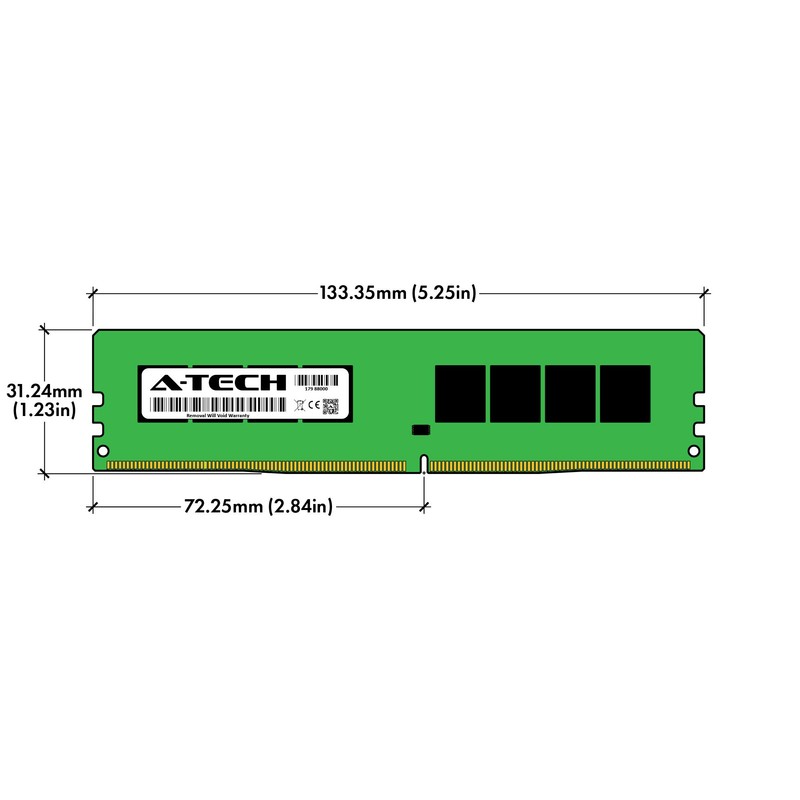 A-Tech 16GB RAM Replacement for Kingston KVR26N19S8/16 | DDR4 2666MHz