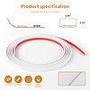 Wowstar 10 Ft Peel & Stick Trim, Flexible & Self-Adhesive