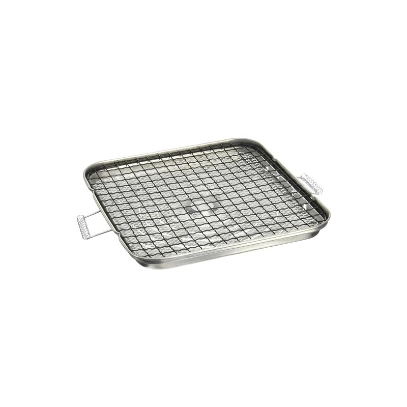 Takehara MF-9 Can, Brown Mochi Grate Ceramic Square