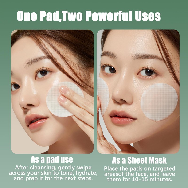 Kestper Madecassoside & Caffeine Toner Pads|Soothe Redness,Strengthen Barrier & Refine
