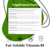 PUREFULLY Benfotiamine (Vitamin B1/Thiamine) 100mg, 120 Capsules - For Energy