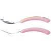 Skater SFBS1-A Children's Stainless Steel Spoon, Fork Set, Weaning Spoon,