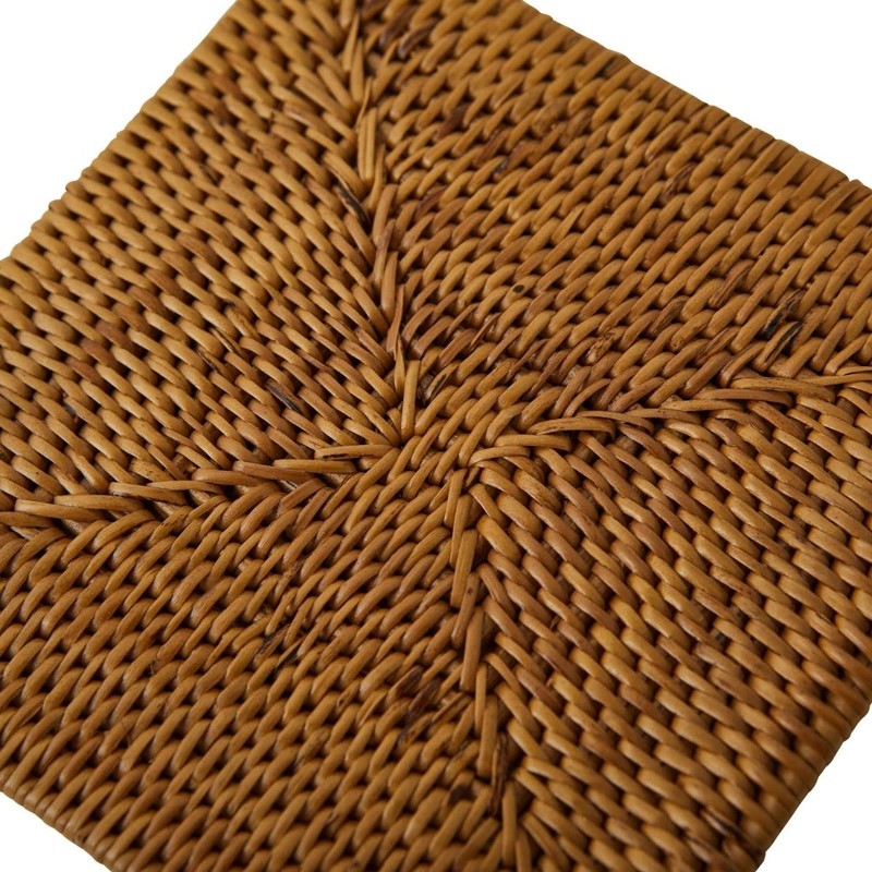 coaster natural material b2c coaster square (natural)