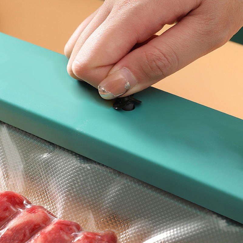 Food Vacuum Sealing Machine Green Mini Auto Wide Applicable Easy