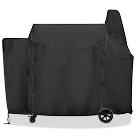 Grill Cover for Pit Boss Deluxe and 820 Pro Series Pellet Grill w/Side Shelf, 73821 Cover for PB820D 820FB 820D3 820SC 820XL 820PS1, 820CS1 Competition, Sportsman 820 Series, for Z Grill 700 Series