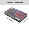 Ferrule Crimping Tool Kit, Ferrule Crimper Plier with 1200pcs Wire