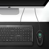 YUMQUA Finger Mouse, Handheld Trackball Mouse USB Wired Hand Held