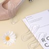 EACOZY Heel Grips, Clear Shoe Heel Inserts, Heel Cushion Pads