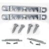20 Pack - Large Sawtooth Picture Hangers with Screws -