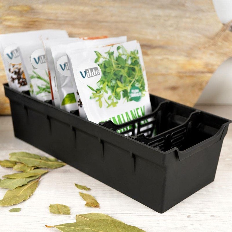 Vilde Kitchen Organiser Spice Container Storage Box for Spice Bags