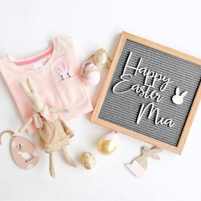 Felt Letters Message Board Sign Changeable Letters Numbers Room Decoration