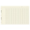 BookFactory Ledger Pad/Large 13 Column Accounting Ledger Columnar (Thirteen Columns)
