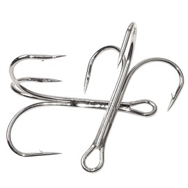 SHADDOCK Treble Hooks 4/0-50 Pieces Strong Large Format Fishing Hooks Sea Fishing Saltwater Classic