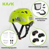 KASK Superplasma HI VIZ Safety Helmet with Rotating Wheel, Reflective