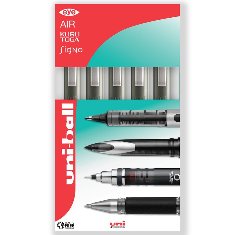 Uni-Ball EYE UB-157 Rollerball Pen - 0.7mm Nib - 2