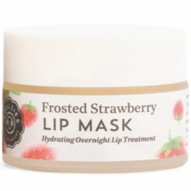 Woolzies Frosted Strawberry Lip Mask Lip Treatment Balm 1 Oz / 30g FULL SIZE