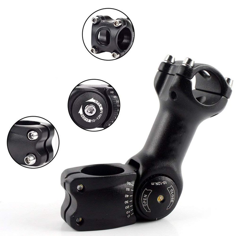 Wake Bike Stem Adjustable for Mountain Bikes, Mountain Bikes, MTB