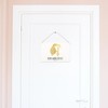 Mr. & Mrs. Panda Personalisiertes Deko Schild Giraffe Kind DIN