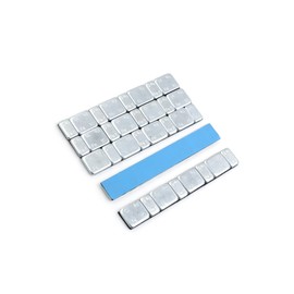 VekAuto 60g 2.1oz Motorbike Car Wheel Balance Weights 124 x 18mm 5pcs Auto Accessories